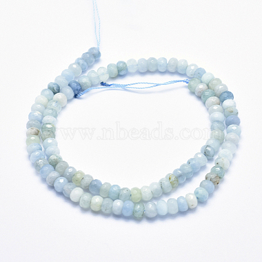 Natural Aquamarine Beads Strands(G-K256-58A)-3