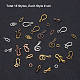 Tibetan Style Hook and Eye Clasps(TIBE-PH0005-13)-4