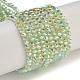 Electroplate Glass Beads Strands(GLAA-Q105-04O)-1