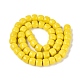 perles verre opaque brins(GLAA-Q106-02A-B05)-2