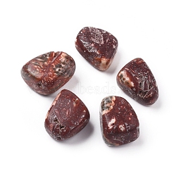 Natural Leopardskin Beads, Tumbled Stone, Vase Filler Gems, No Hole/Undrilled, Nuggets, 20~35x13~23x8~22mm(G-K302-A03)