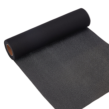 25M Polyester Fabric, Adhesive Interfacing Inner Lining Fabric, Clothing Accessories, Black, 300x0.2mm