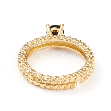 Adjustable Brass Micro Pave Cubic Zirconia Finger Rings(RJEW-L098-003B-G)-3