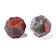 conjunto de geometría de piedras sagradas platónicas de piedra de sangre natural(G-H240-01A)-2