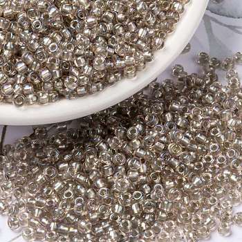 MIYUKI Round Rocailles Beads, Japanese Seed Beads, (RR3731), 8/0, 3mm, Hole: 1mm, about 2111~2277pcs/50g