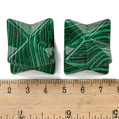 perles de malachite synthétiques(G-A206-01B-68)-3