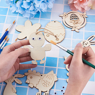 Wooden Cutouts Ornaments(WOOD-TA0002-39)-8