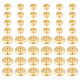 100Pcs 2 Style Brass Beads(KK-DC0002-13)-1