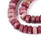 rhodonite naturelles brins de perles(G-N357-14A-12)-4