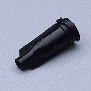 Plastic Glue Liquid Container, Bottle Stoppers, Black, 17.5x8mm(TOOL-WH0016-05B)