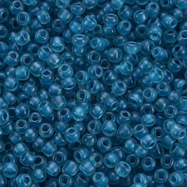 8/0 Transparent Glass Seed Beads(SEED-S048-P-001)-3
