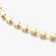 Brass Rhinestone Strass Chains(CHC-S12-12C)-3