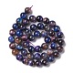Natural Galaxy Tiger Eye Beads Strands(G-P455-01B)-4