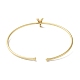 Bracelets en laiton plaqué en rack(BJEW-A018-01G-Y)-3