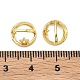 Brass Bead Frame(KK-G557-19G)-3