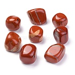 Natural Red Jasper Beads, Healing Stones, for Energy Balancing Meditation Therapy, No Hole, Nuggets, Tumbled Stone, Vase Filler Gems, 22~30x19~26x18~22mm, about 50pcs/1000g(G-M368-02A)
