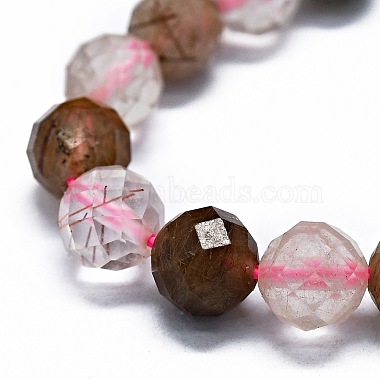Natural Rutilated Quartz Beads Strands(G-G927-29)-3