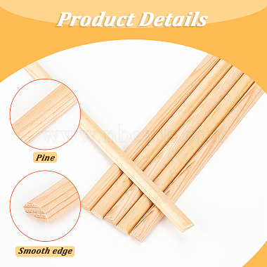 Round Wooden Sticks(WOOD-WH0109-22)-4