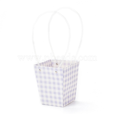 Trapezoid Kraft Paper Portable Bags(CARB-J001-01A)-2