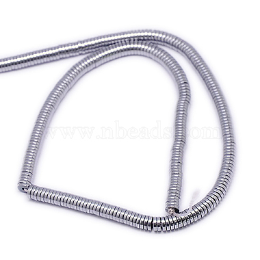 Electroplate Non-magnetic Synthetic Hematite Beads Strands(X-G-J164A-3mm-04)-3