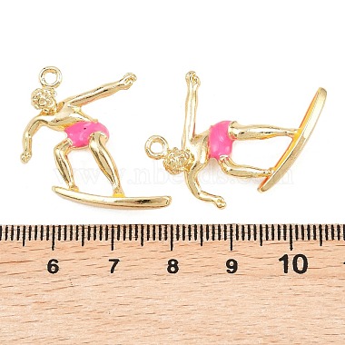 Alloy Enamel Pendants(FIND-B062-11G)-3