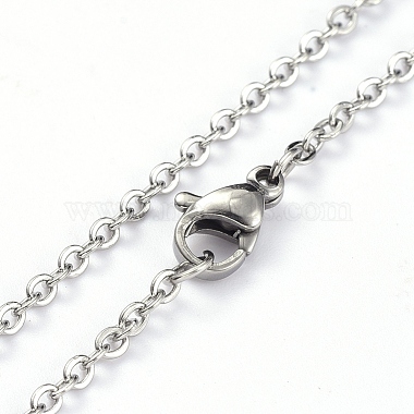 304 Stainless Steel Pendant Necklaces(NJEW-E147-10P)-3