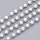 Handmade ABS Plastic Imitation Pearl Beaded Chains(CHS-T003-01P)-5