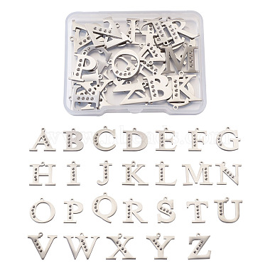 Stainless Steel Color Letter Stainless Steel Pendants