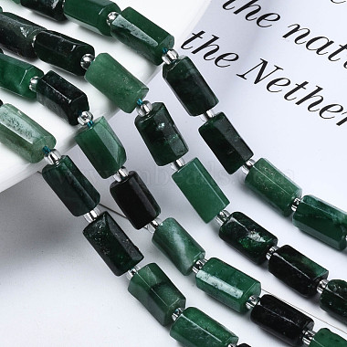 Natural Emerald Quartz Beads Strands(X-G-S376-011)-4