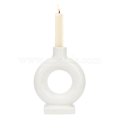 White Porcelain Candle Holders