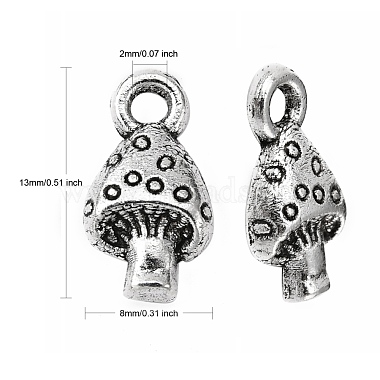 Tibetan Style Alloy Pendants(TIBEP-A828-AS)-2