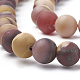 Chapelets de perles en mokaite naturel(G-T106-155)-2