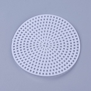 Cross Stitch Mesh Board, Plastic Canvas Sheets, White, 76.5x1.5mm(DIY-WH0143-99)