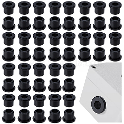 60Pcs Silicone High-temperature Resistant Elastic Cable Protection Sleeve, Black, 16x12.5mm, Inner Diameter: 8mm(FIND-NB0007-42)