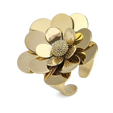 Flower 304 Stainless Steel Finger Rings