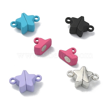 Mixed Color Star Alloy Magnetic Clasps