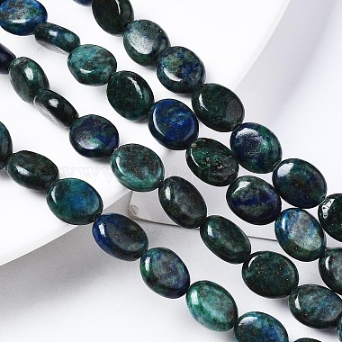 Chapelets de perles en chrysocolle et lapis lazuli naturelles(X-G-N330-031)-4