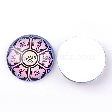 Glass Cabochons for DIY Projects(GGLA-L020-12mm-20)-2