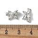 Brass Micro Pave Cubic Zirconia Multi-Strand Links(KK-F893-08P)-3