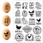 PVC Plastic Clear Stamps, for DIY Scrapbooking, Photo Album Decorative, Cards Making, Word, 160x110mm(DIY-WH0631-0633)