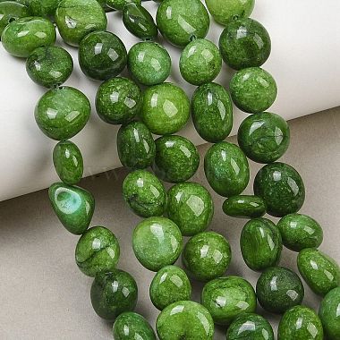 Dyed Natural White Jade Beads Strands(GG-CBACF26-B01-07)-1