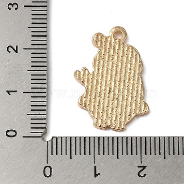 Thanksgiving Day Golden Tone Alloy Enamel Pendants(ENAM-M002-01K-G)-3