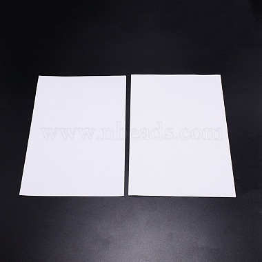 White Paper Stickers