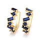 Cubic Zirconia Star Cuff Earrings(EJEW-A069-17G-E)-1