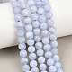 Natural Blue Lace Agate Beads Strands(G-D106-A01-6mm)-1