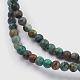 Natural African Turquoise(Jasper) Bead Strands(X-G-A130-2mm-L03)-2