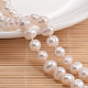 Natural Pearl Beads Necklace(NJEW-P126-A-06)-3