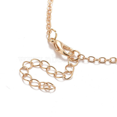 Alloy Multi Picture Photo Heart Locket Pendant Necklace for Women(NJEW-M191-02KCG)-4