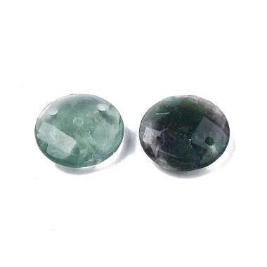 Natural Fluorite Connector Charms(G-N326-149B)-3