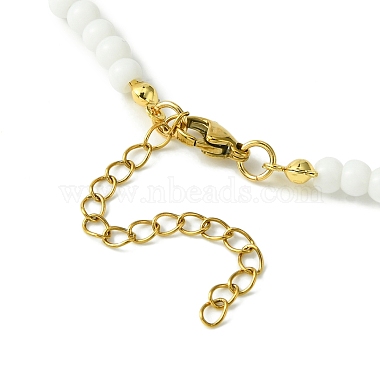 Natural Shell Pendant Necklace(NJEW-TA00108)-4